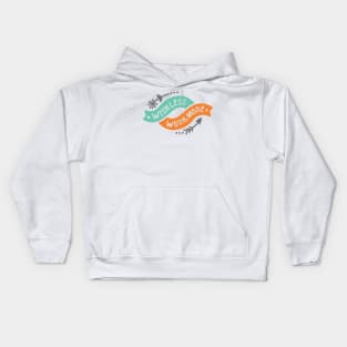 Wish Less Work More Kids Hoodie